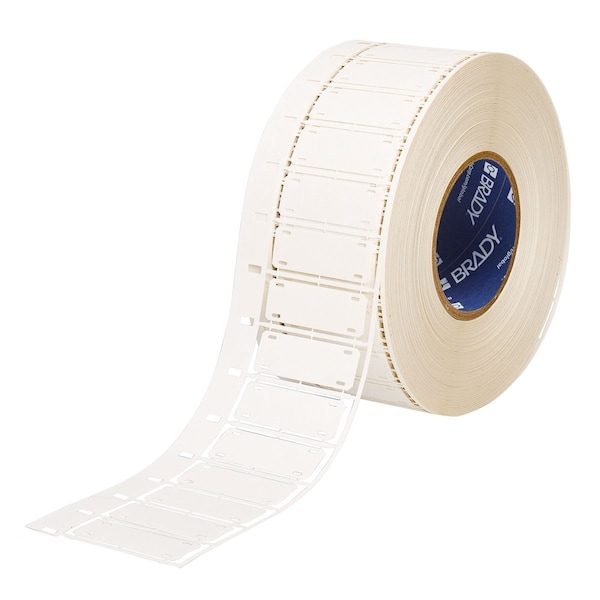 Cable Marking Tags 0.8 in H x 2.2 in W White 250/RL